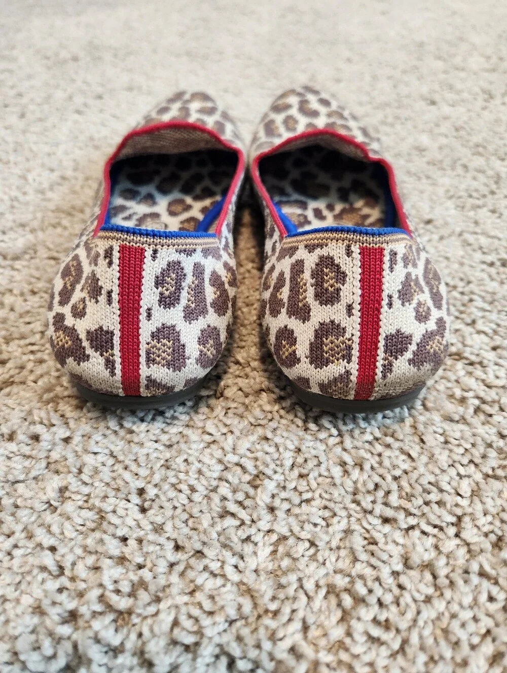 Rothy’s Mocha Spot The Loafer Flats Women’s Size 8